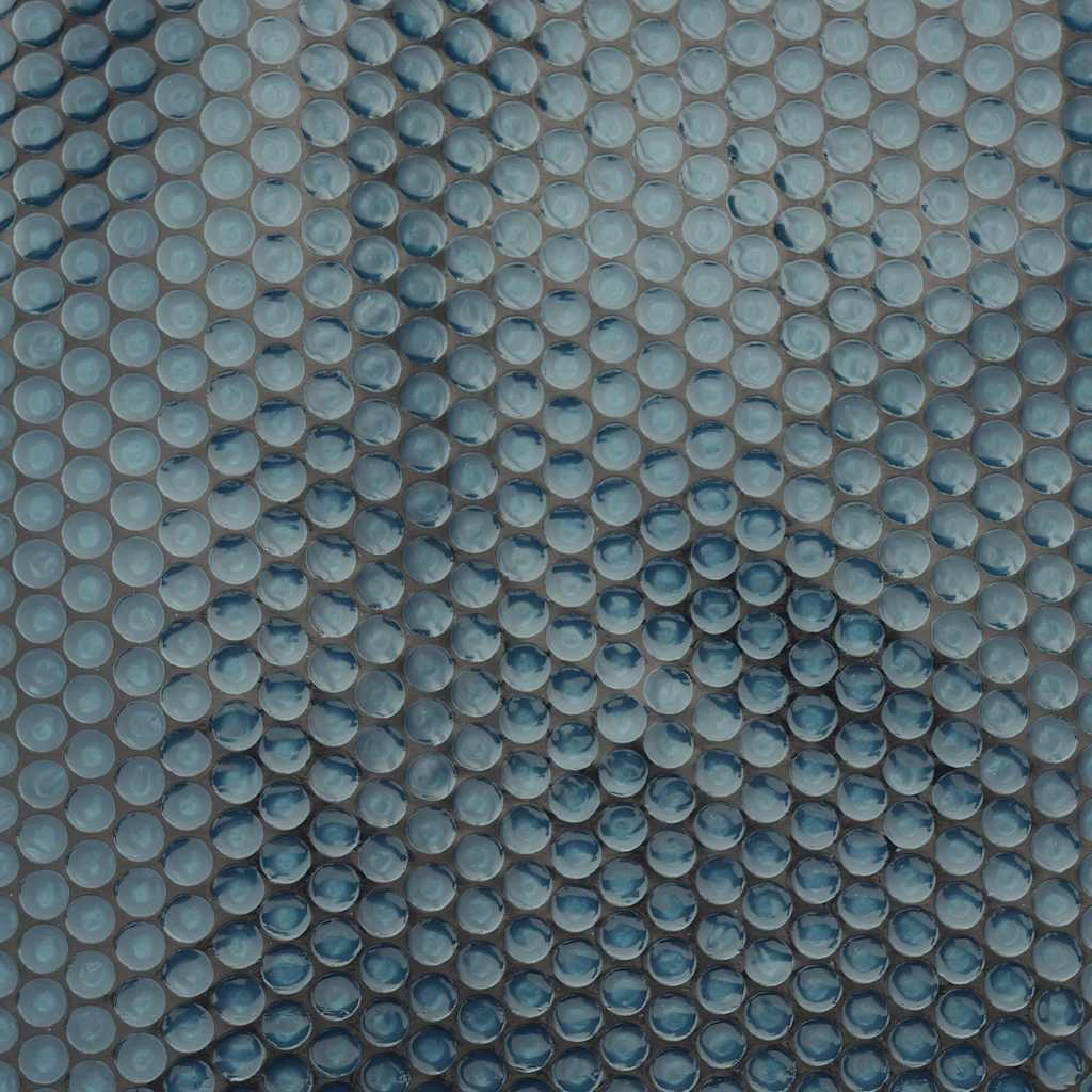 flydende solopvarmet poolovertræk 549x274 cm PE sort og blå