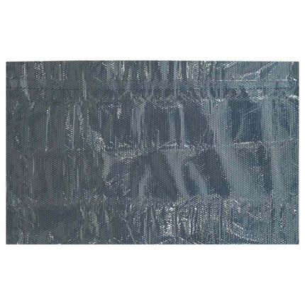 flydende solopvarmet poolovertræk 975x488 cm PE sort og blå