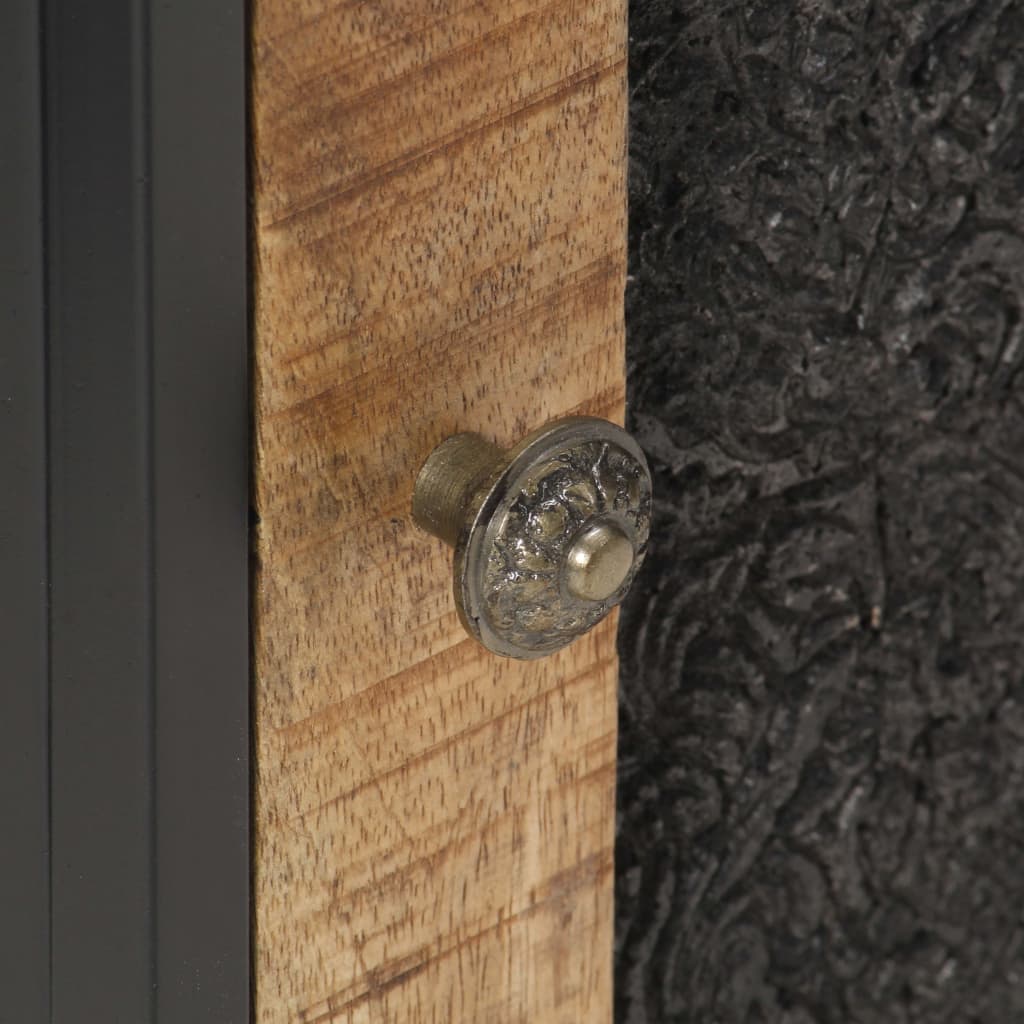 sengebord 40x30x50 cm massivt mangotræ