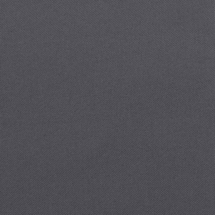 hynder til havestol 2 stk. 40x40x3 cm oxfordstof antracitgrå