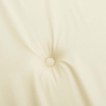 hynder til havestol 6 stk. 40x40x3 cm oxfordstof cremefarvet