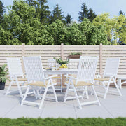 hynder til havestol 6 stk. 40x40x4 cm oxfordstof beige