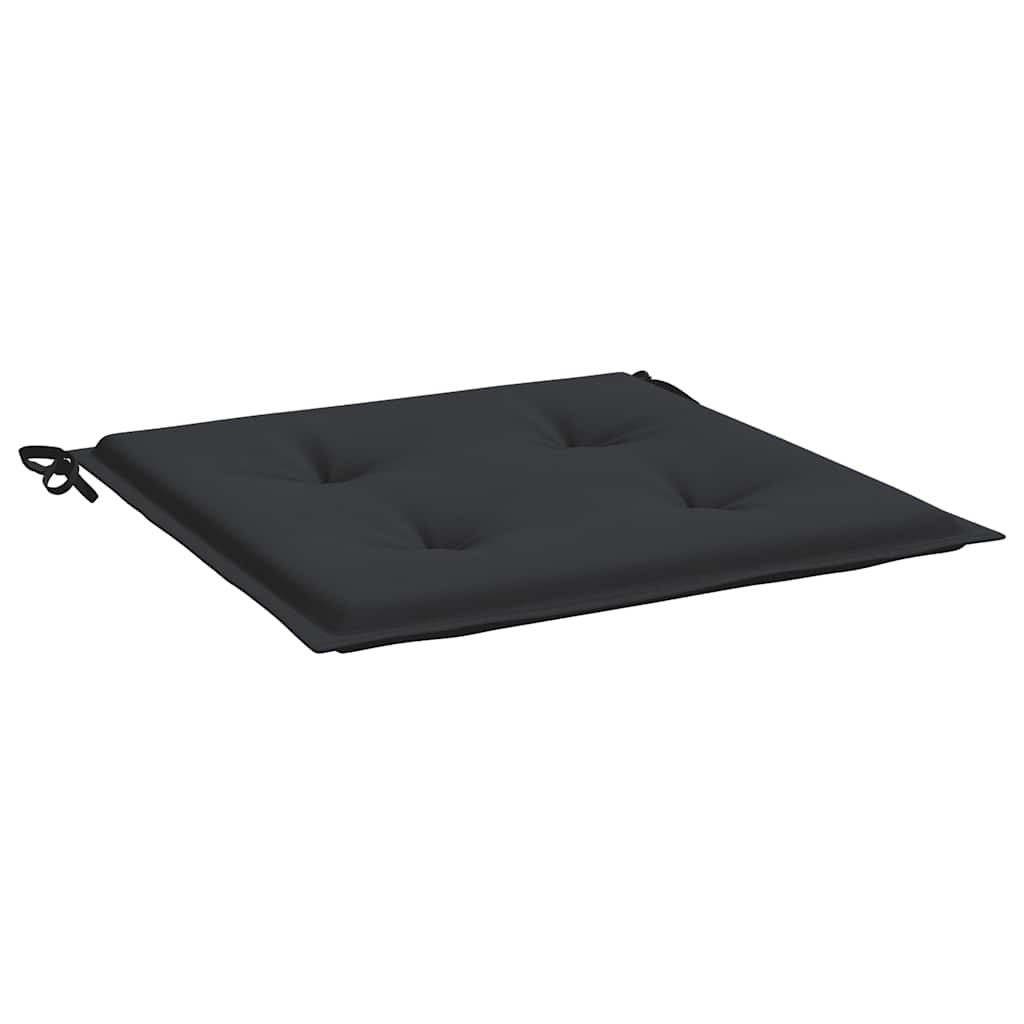hynder til havestol 6 stk. 40x40x4 cm oxfordstof sort