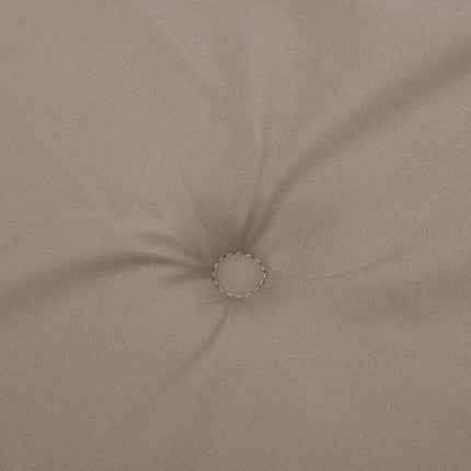 hynder til havestol 6 stk. 40x40x4 cm oxfordstof gråbrun