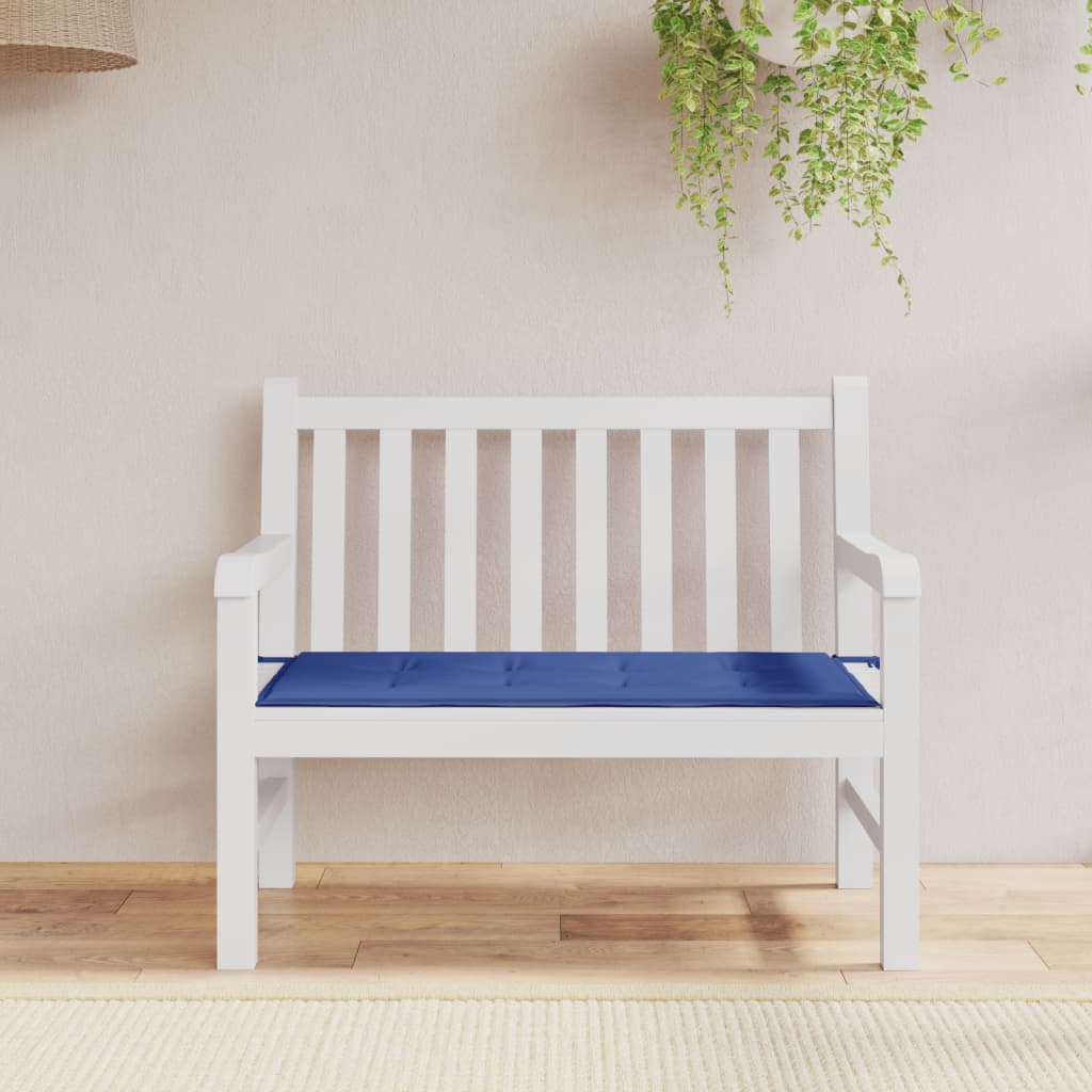 Hynde Til Havebænk 100x50x3 Cm Oxfordstof Kongeblå - Vidaxl