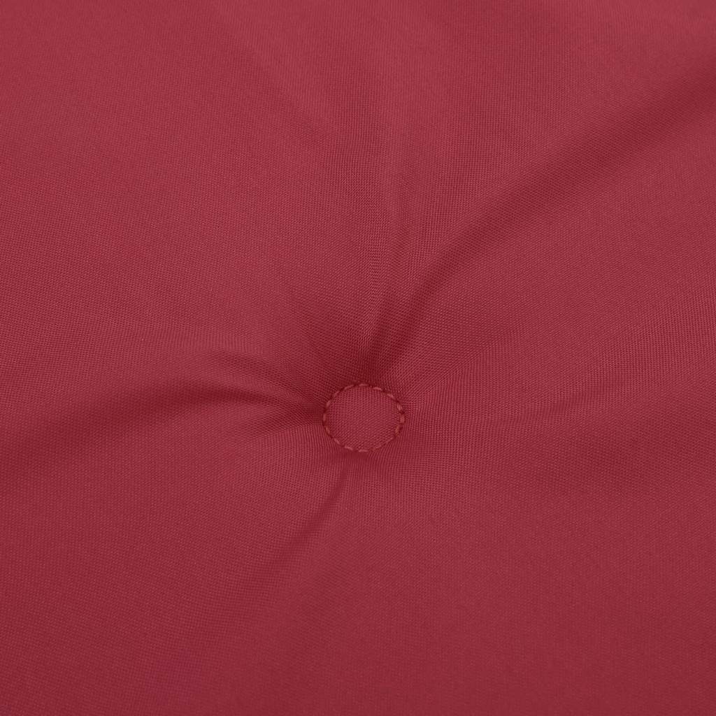 hynde til havebænk 150x50x4 cm oxfordstof vinrød