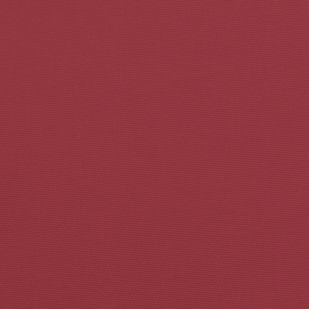 hynde til havebænk 150x50x4 cm oxfordstof vinrød