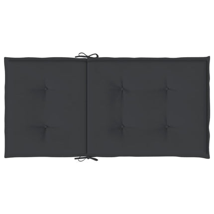 Have stol puder 6 stk. Sort 100 x 50 x 3 cm