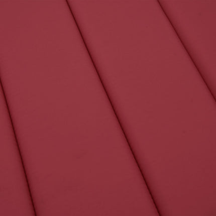 hynde til liggestol 186x58x4 cm oxfordstof vinrød