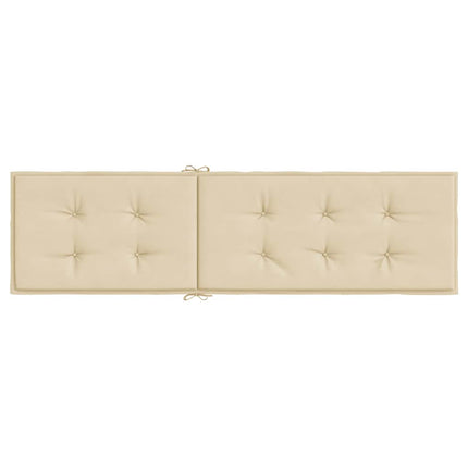 hynde til dækstol (75+105)x50x4 cm beige