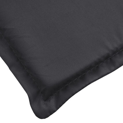 hynde til liggestol 200x50x3 cm oxfordstof sort