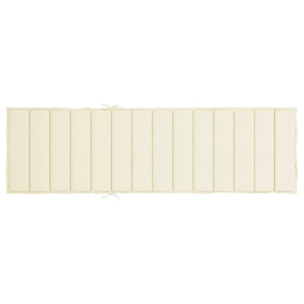 Hynder til liggestole Oxford stof (100% polyester) Creme