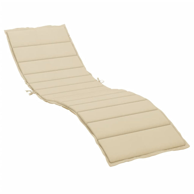 hynde til liggestol 200x60x3 oxfordstof beige