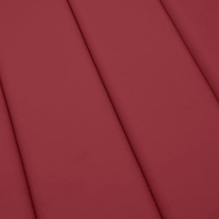 hynde til liggestol 200x60x3 cm oxfordstof vinrød