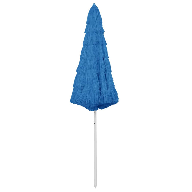 Hawaii-strandparasol 300 cm blå