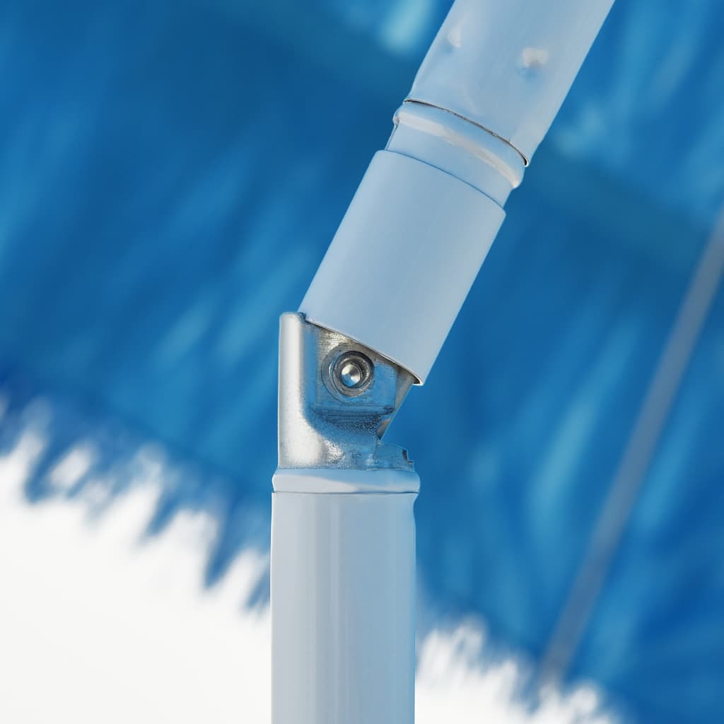 Hawaii-strandparasol 300 cm blå