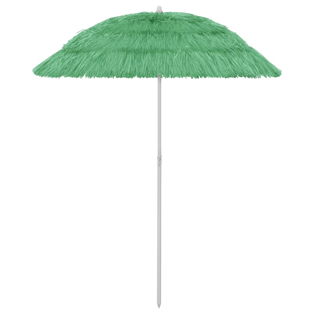 Hawaii-strandparasol 180 cm grøn