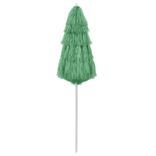 Hawaii-strandparasol 180 cm grøn