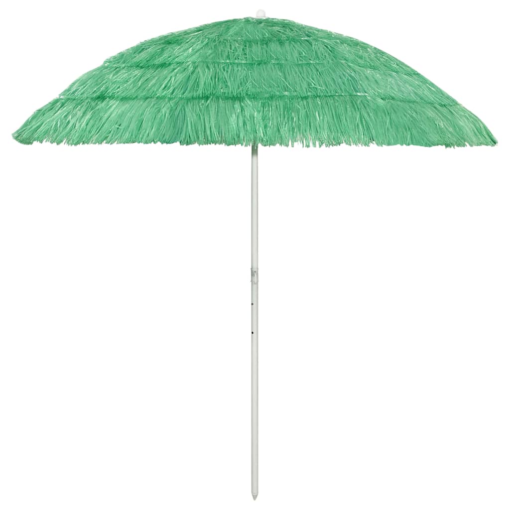 Hawaii-strandparasol 240 cm grøn