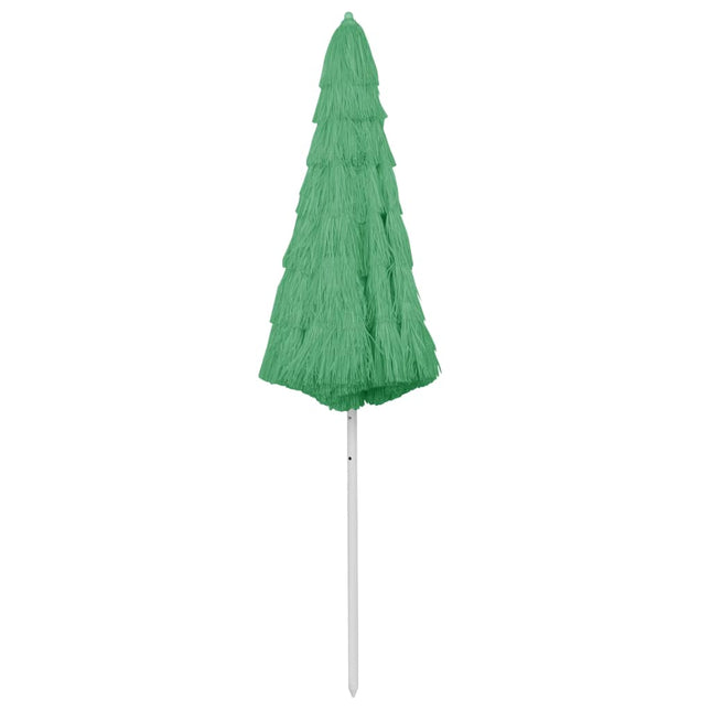 Hawaii-strandparasol 300 cm grøn