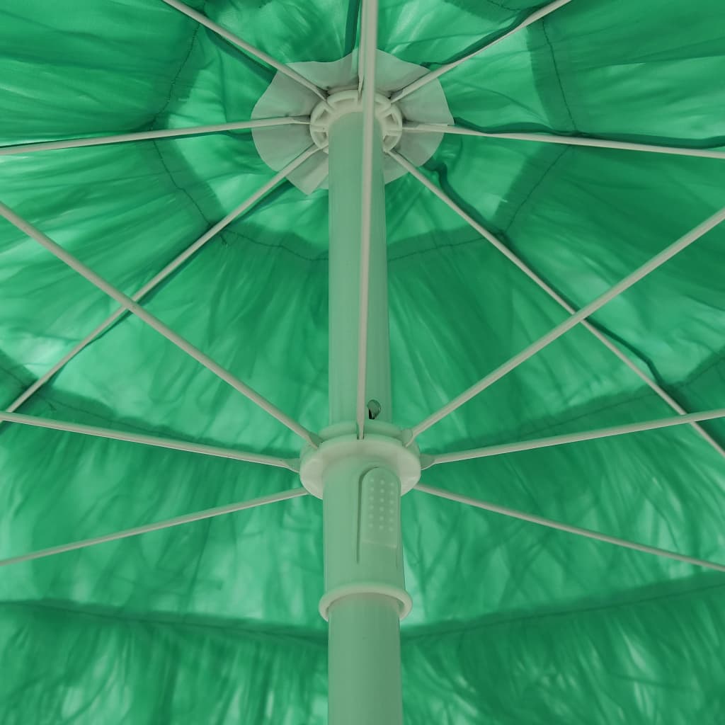 Hawaii-strandparasol 300 cm grøn
