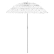 Hawaii-strandparasol 180 cm hvid