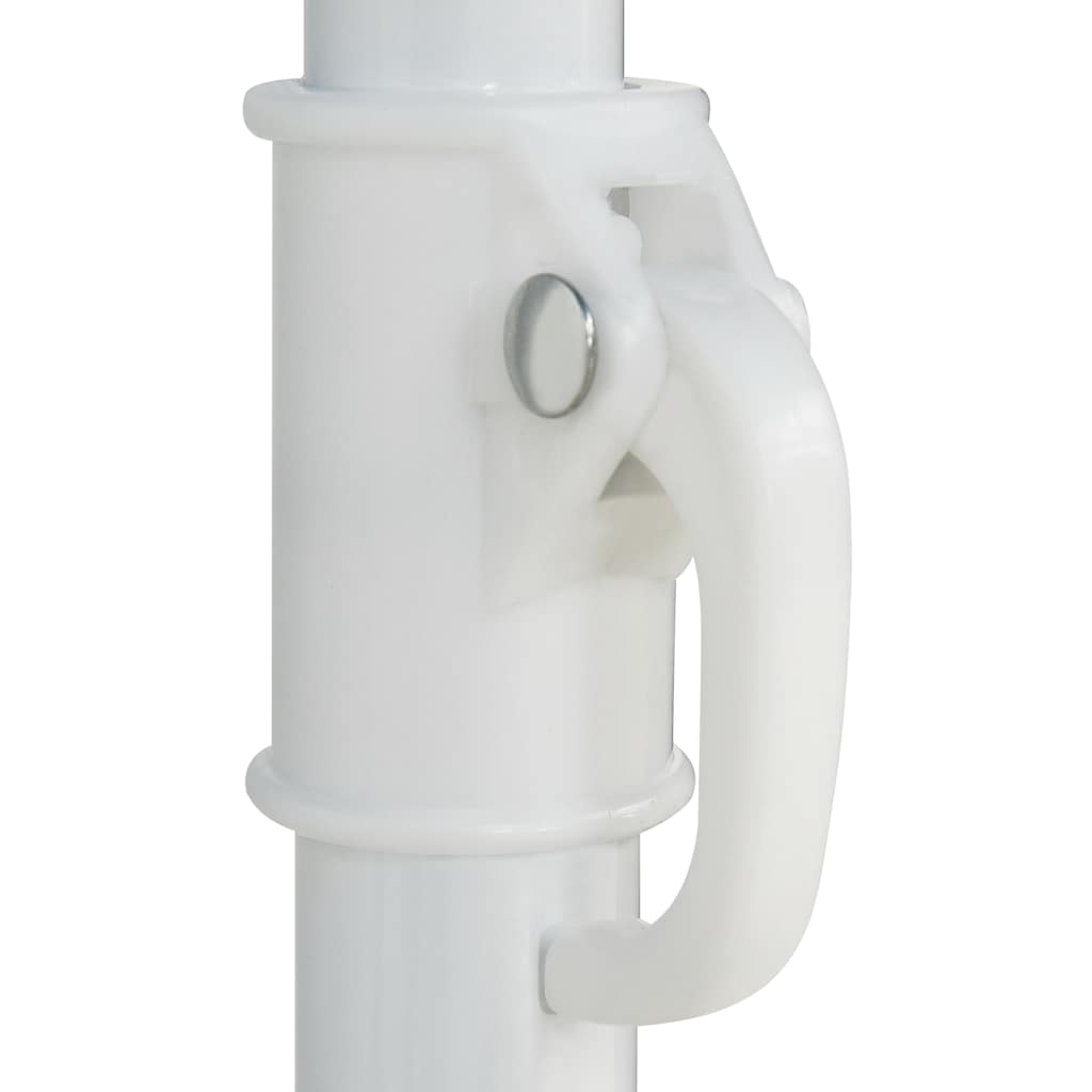 Hawaii-strandparasol 240 cm hvid