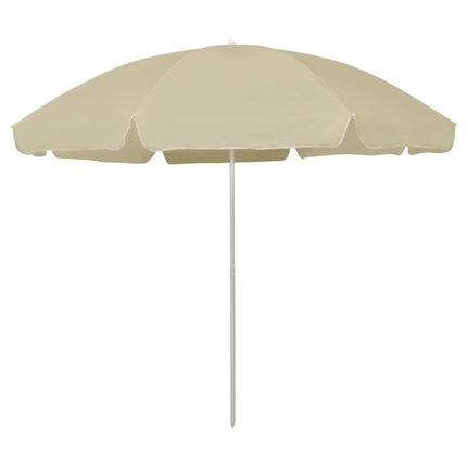 strandparasol 300 cm sandgul