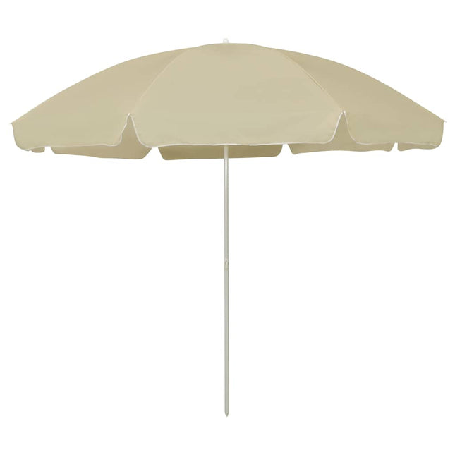 strandparasol 300 cm sandgul