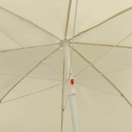 strandparasol 300 cm sandgul