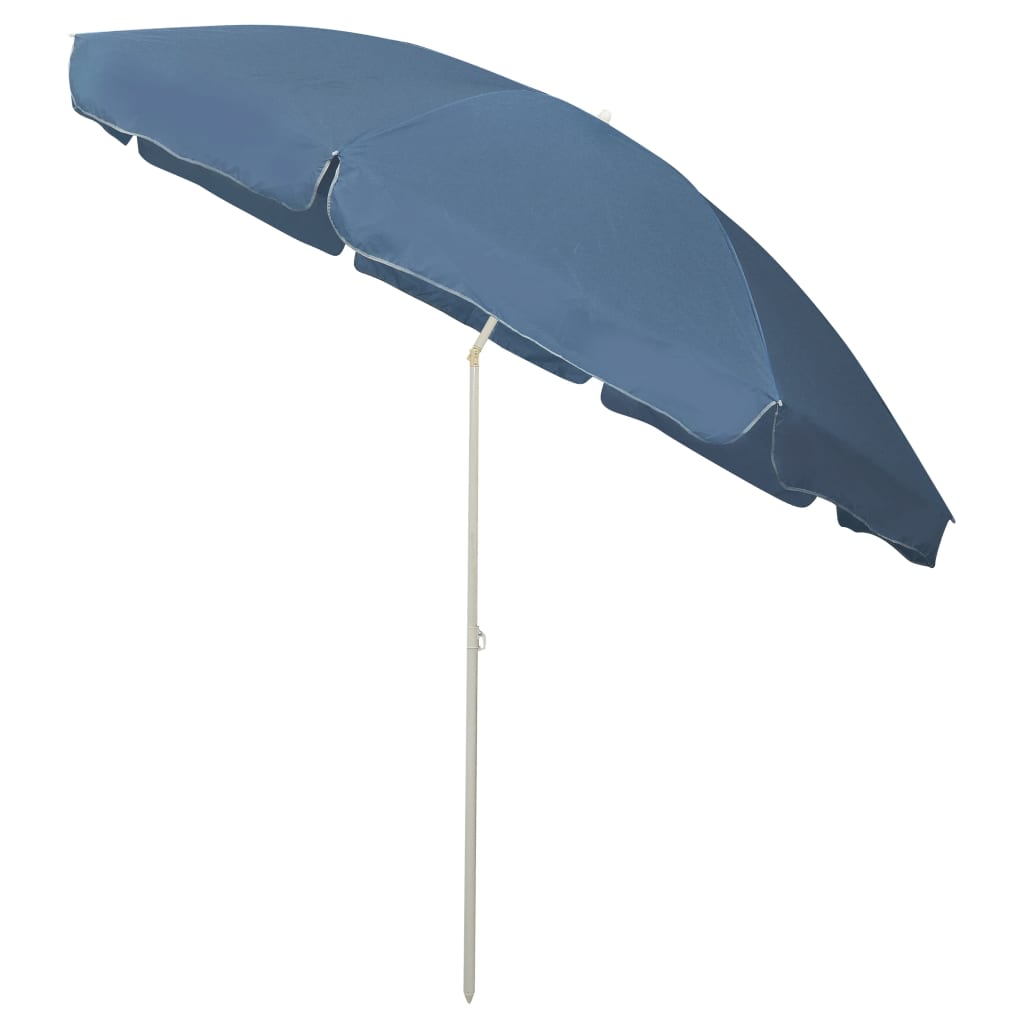 strandparasol 300 cm blå