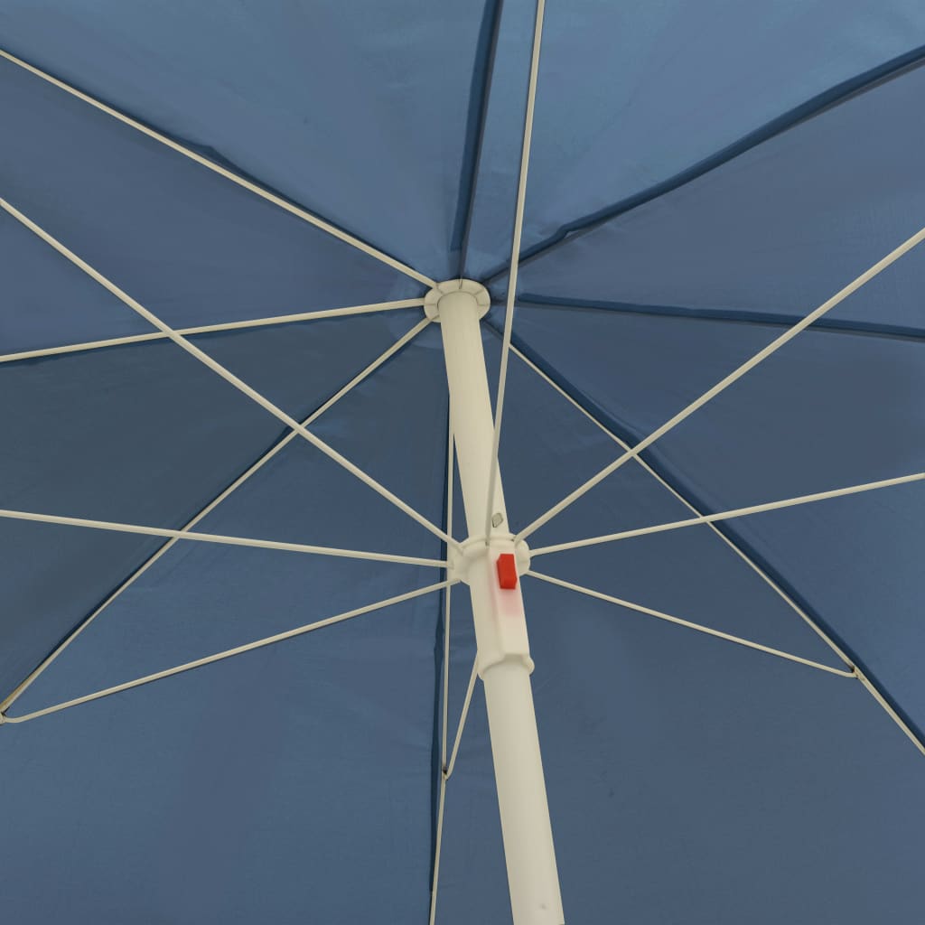 strandparasol 300 cm blå