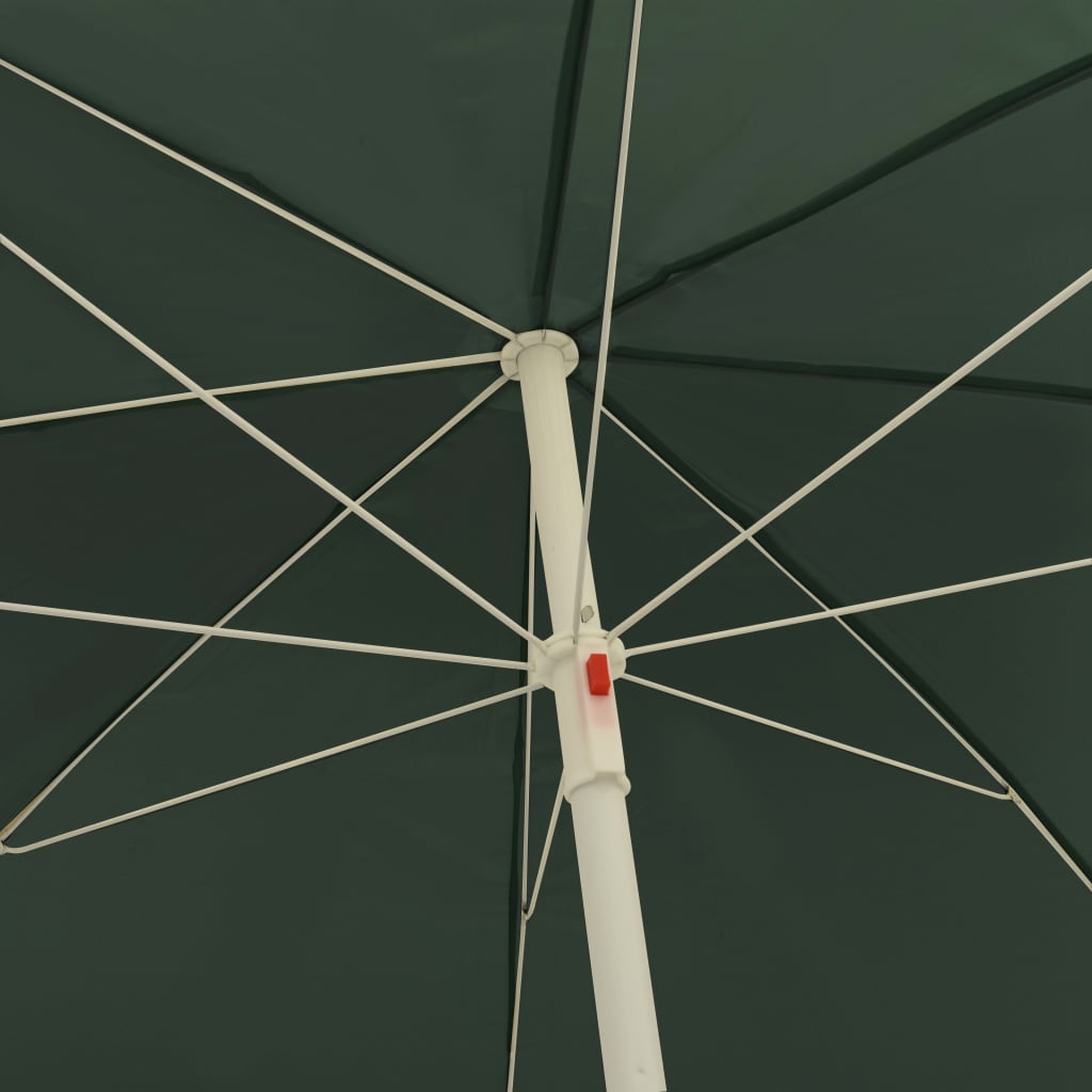 strandparasol 300 cm grøn