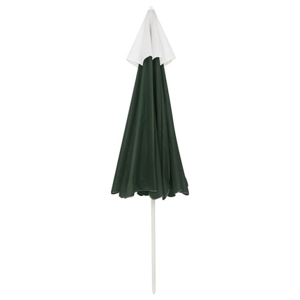 strandparasol 240 cm grøn