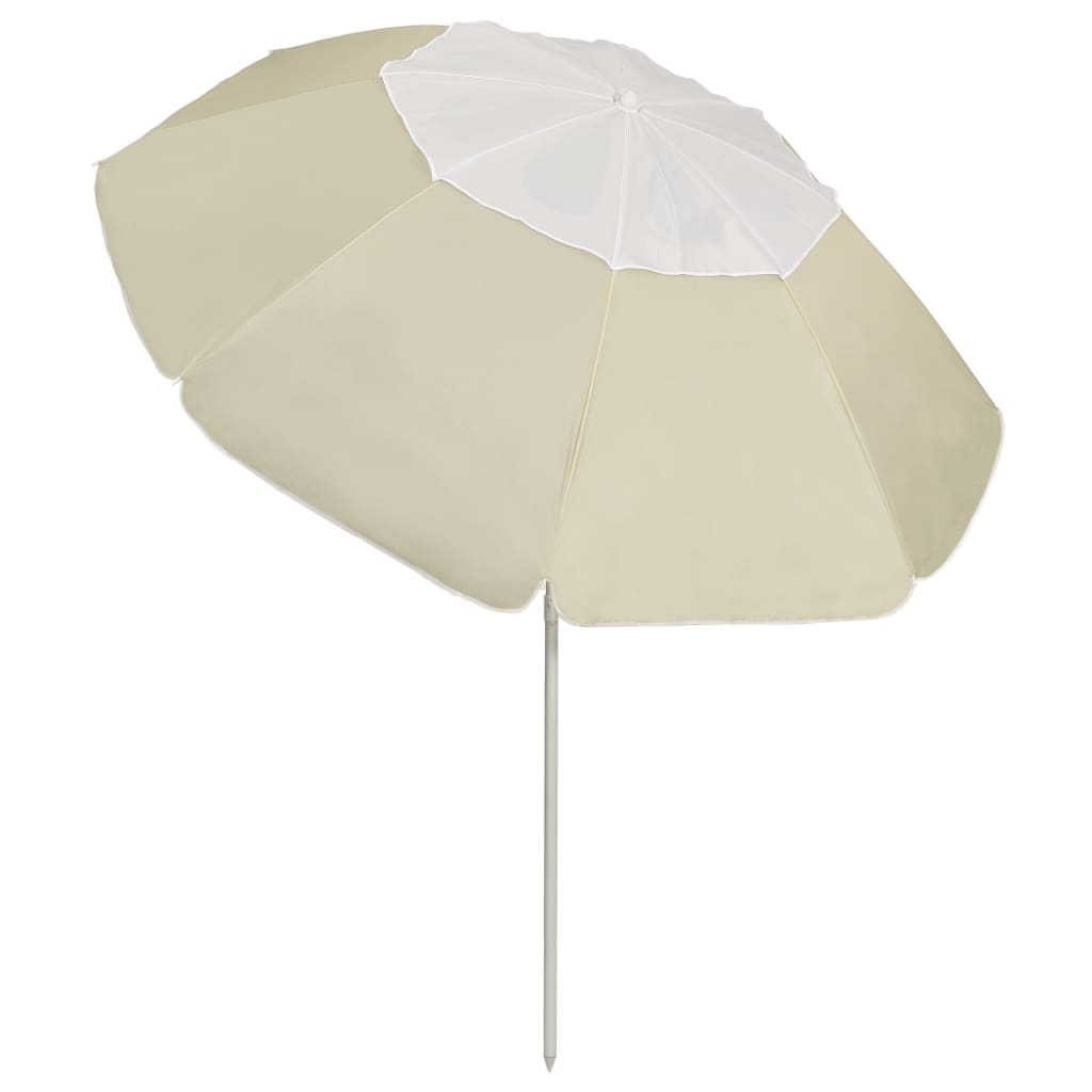 strandparasol 300 cm sandgul