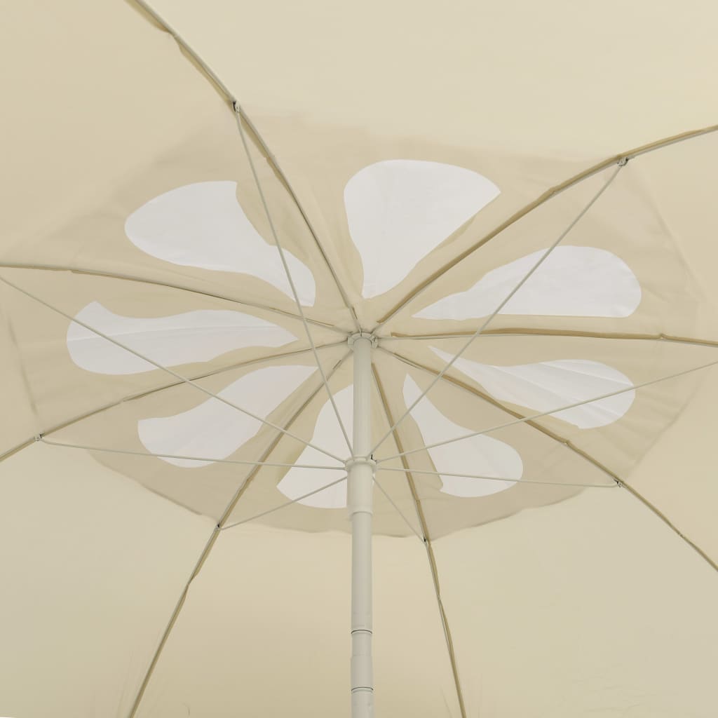 strandparasol 300 cm sandgul