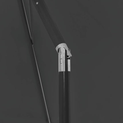 strandparasol 180x120 cm antracitgrå
