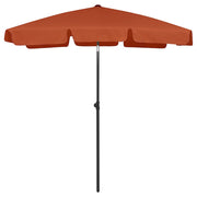 strandparasol 180x120 cm terrakotta