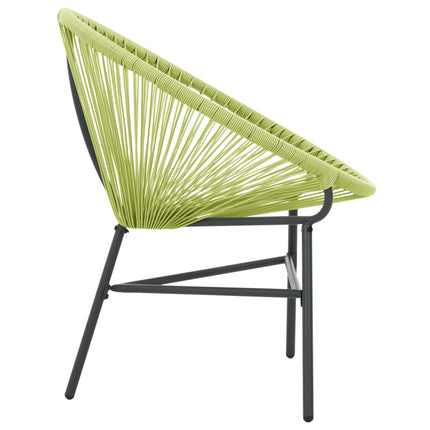 Acapulco-havestol polyrattan grøn
