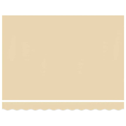 udskiftningsdug til markise 400x350 cm polyester cremefarvet