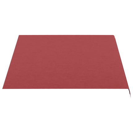 udskiftningsdug til markise 3,5x2,5 m polyester bordeauxfarvet