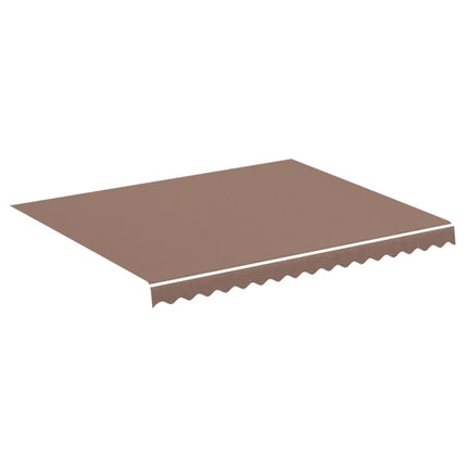 udskiftningsdug til markise 3x2,5 m polyester brun