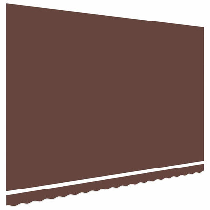 udskiftningsdug til markise 400x350 cm polyester brun