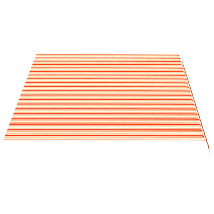 udskiftningsdug til markise 430x295 cm polyester gul og orange
