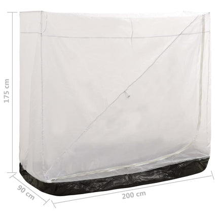 universelt indertelt 200x90x175 cm grå