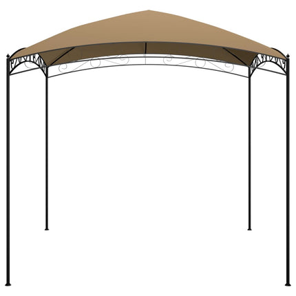 pavillon 3x3x2,65 m 180 g/m² gråbrun