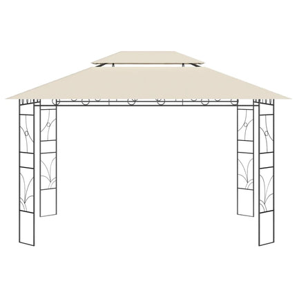 pavillon 4x3x2,7 m 160 g/m² cremefarvet
