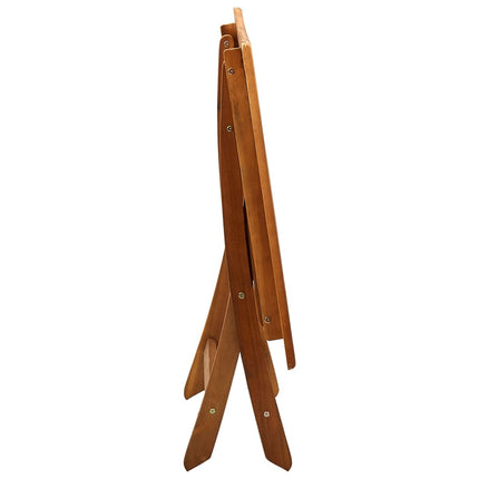 foldbart havebord 120x70x75 cm massivt akacietræ
