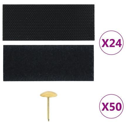 insektnet til dør 2 stk. med magneter 200x80 cm sort