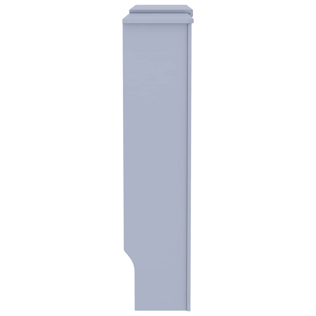 radiatorskjuler 205 cm MDF grå